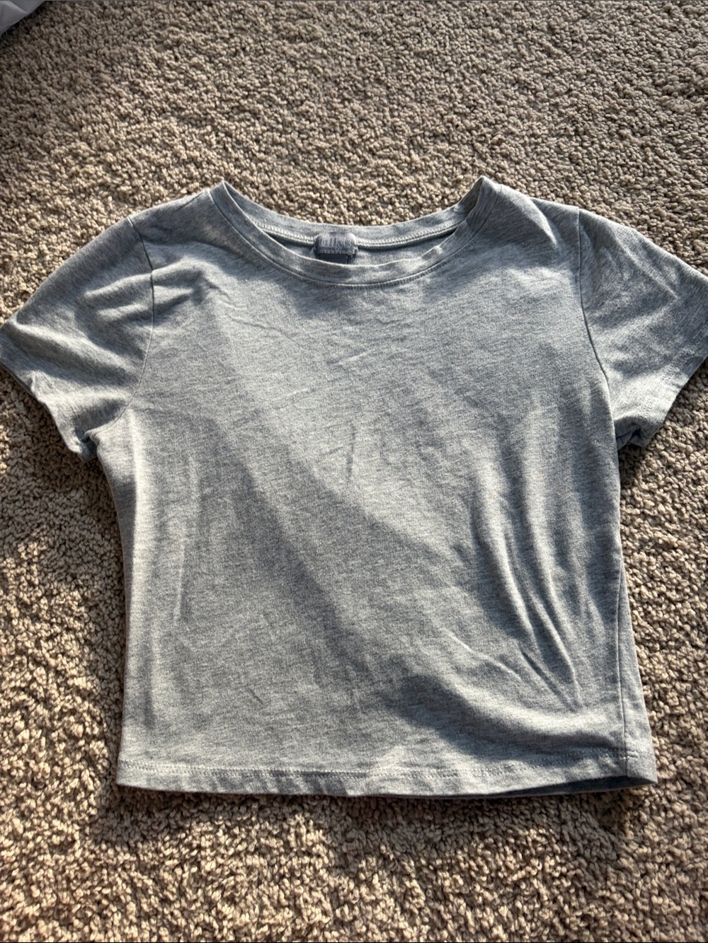 Tilly's Heather Gray Short Sleeve Tee